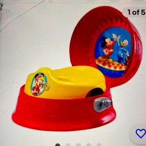Disney Mickey Mouse The First Years 3-1 Potty System With Sound